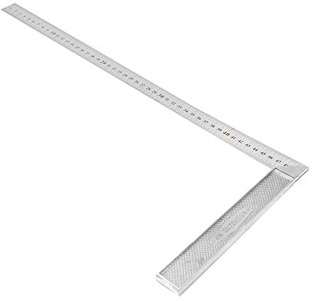 50 Cm Aluminium Oy Rechter Winkel Gerade Lineal - Genaues, Omisches Design (Mitteldicker Modell)
