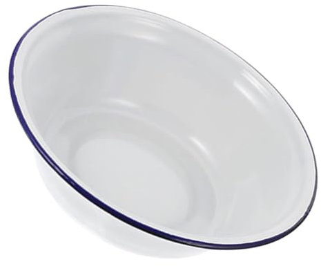 OUNONA Vintage Deep Enamel Baking Dish Heavy Duty Oven-Safe Pie Tray for Large Portions and Family Use