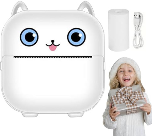 Portabel Skrivare Ficketikettmaskin Foton Kompatibel Med Telefon Och