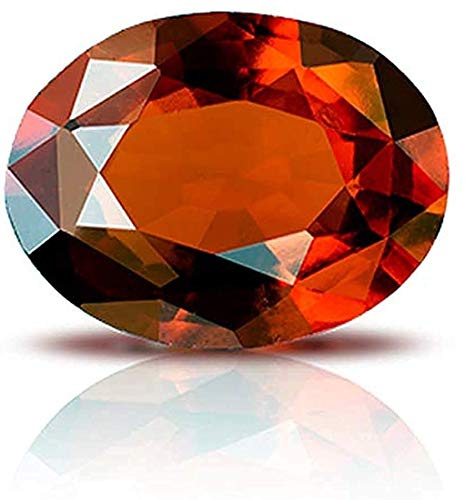 Arwacraft Natürlicher Gomed Stone 13,25 Ratti / 12,42 Karat zertifizierter Hessonit-Granat A1+ Qualität Edelstein für Damen und Herren - B099PSYTMRNAMZ