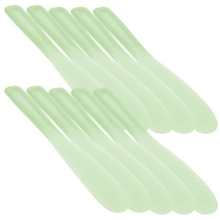 Vaguelly Kosmetikmischspatel Multifunktionale Make Up Spachtel 20 Stück aus Silikon zum Mischen und Auftragen von Cremes für Heimgebrauch