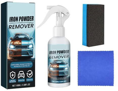 Rakiuty Spray para Eliminar el Óxido,Spray Convertidor de Óxido,Quita Oxido Metal,Metal Paint Cleaner Spray,Removedor de Polvo de Hierro,Car Rust Remover Spray,Tratamiento de Óxido de Acción Rápida
