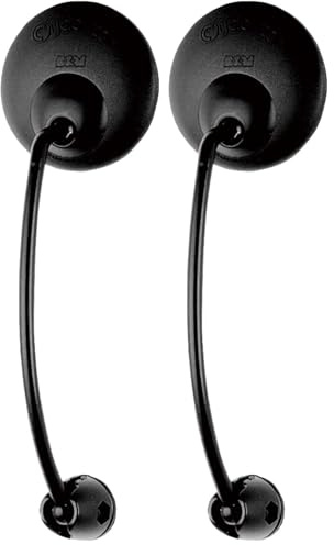 busch+müller Busch & Müller Seitenspiegel Spiegel Cyclestar B+M Passend für Links Und Rechts, schwarz, 15 x 6 cm (Packung mit 2)
