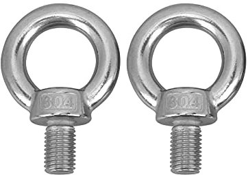 2 Pièces Anneau de Levage en Acier Inoxydable Boulon à œil Robuste M16/M18/M20 Anneau de Qualité Marine Boulons à Vis écrou à œil de Levage(M20)