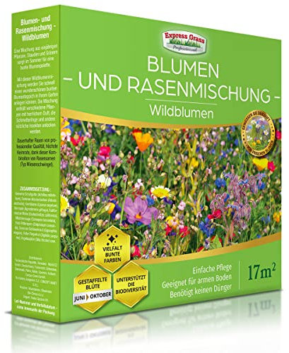 Mélange de fleurs - Fleurs sauvages (17M2) - Gazon japonais