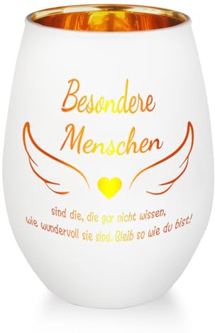 Belillpipi Geschenke für Frauen, Windlicht aus Glas für Lehrerin, Teelichthalter mit Gravur Dankeschön Geschenke für Kollegen Studenten Weihnachten Geburtstag