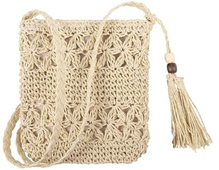 BAUIOREAD hippie tasche,hippie tasche damen,strohtaschen damen,beach bag,boho style