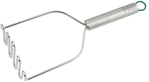Chefkoch trifft Fackelmann – Premium Kartoffelstampfer aus hochwertigem Edelstahl, ergonomischer Griff, Hitzebeständig bis 230°C, spülmaschinengeeignet