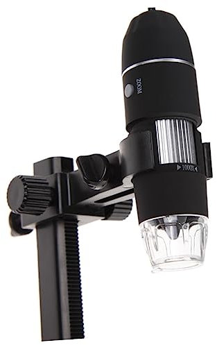 OSALADI USB Digitalmikroskop Mit Stativ Megapixel Für Hochauflösende Bildaufnahme Für Schmuck Münz Und Elektronikinspektion