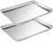 Baking Trays for Oven Non Stick Set of 2, Premium Stainless Steel Oven Tray, Durable Cookie Sheets Pan for Baking Cooking Serving - 12 x 10 x 1 inch, Dishwasher Safe and Easy Clean