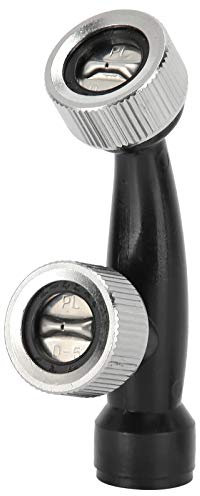 Bewässerung Sprinkler G1 2in DN15 Hocheffizienz Wassersparende Atomisierungssprühdüse für Garten Rasenbalkon Kühlung Gewächshaus Heuterhaus schwarzer Plastik 1,9 cm Weibchen Faden