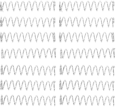 Sosoport Set 40 Molle in Acciaio Inox per Penne a Sfera Retrattili, Molle di Ricambio per Ricariche Penna, Accessori Compressione per Uso Ufficio e Scuola