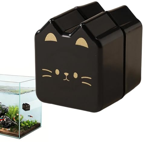 Generico Puliscivetro per Acquario Spazzola Magnetica Carina per Pulire | Spazzola per Vetri Acquario Puliscivetro per Manutenzione Betta Axolotl Rana Drago Barbuto