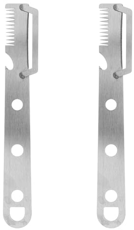 Operitacx 2 pelapatate con apribottiglie, affetta-cipolle in acciaio inox, pelapatate multifunzione 3 in 1 per cucinare a casa e preparare i pasti.