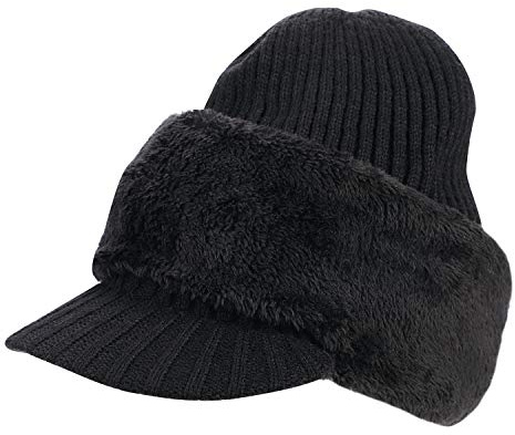 ITODA Strickmütze Sturmhaube Nackenwärmer Gesichtsschutz Wintermütze Skihaube Unisex Kappe Skimaske Mütze für Damen Herren Junge Mädchen Gesichtshaube Dicke Wollmütze für Outdoor Radsport Snowboard