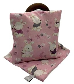 Grape Seed Cushion 15 x 15 cm with Interchangeable Outer Sleeves