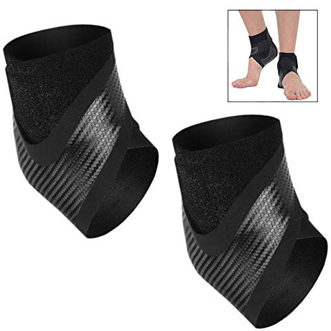 XLKJ 1 Paire Chevillère Soutien Respirante, Protège-pied pour Entorse Cheville/Sport/Fitness