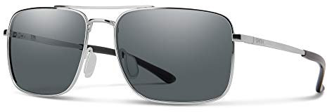 SMITH Unisex Ergebnis Sonnenbrille, Silber/Grau