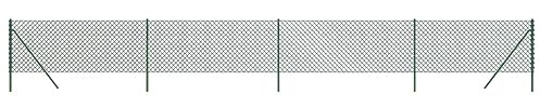 vidaXL Gunnebostängsel grön 1,1x10 m