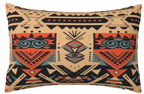 Kissenbezug 40x60cm 2er Set Herbst Deko Kissen Indischer Stil, Weinlese Kissenbezug, Rechteckig Kissenbezüge, Weicher Sofakissen, Kissenhülle Herbst, Zier Kissen Aesthetic, Couch Deko Schlafzimme,J488