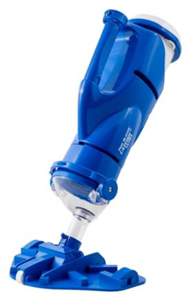 poolomio Poolsauger Pool Blaster Catfish Li Ultra | Kabelloser Akkusauger, Bodensauger, Handsauger für Schwimmbad und Whirlpool mit Haltestange| geeignet für groben Schmutz und feinen Sand