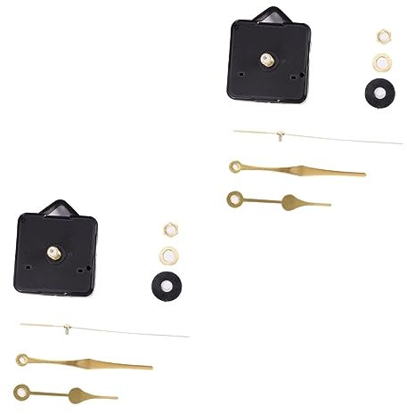 Angoily 2St Zubehör für Wanduhren gebraucht Second Hand Quarzuhrwerk DIY-Uhr Used Wanduhrwerk Uhrenteile Uhrwerk-Bausatz Uhrenzubehör für zu Hause Sportzubehör Uhrenersatzteile Uhrwerk-Kit