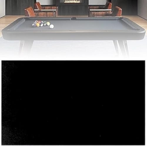 Professioneller Billardtischfilz für Standard-Billardtische mit 7/8/9/11 Fuß, dehnbares Billardtuch aus Faser, Snooker-Billardtischtuch für den Innenbereich, Zubehör mit 6 Kissenstoffstreifen, 8 Fuß