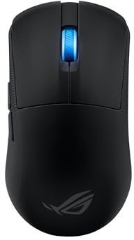 ASUS ROG Harpe Ace Mini Wireless Esports Gaming Mouse – Small Compact Design, Right-Handed, 49g Lightweight, Tri-Mode Connectivity, 36K DPI, up to 105Hr Battery, Pro-Approved, PC/Mac Support - Black