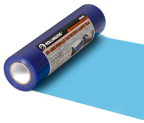 ROLLINGDOG 3Mil Carpet Protective Film Anti-Tear Carpet Protection Film