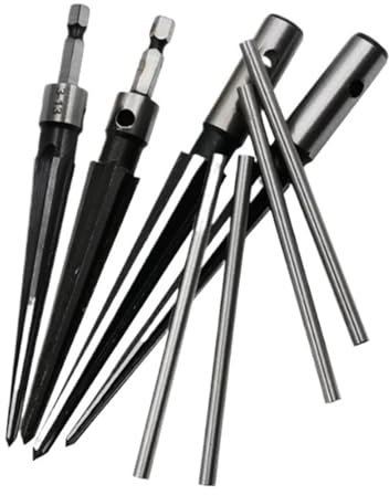 CACVGVMGTW Manual Conical T-handle Reamer 1/8-1/2 3-13mm 5-16mm Flared Chamfer Tool Reamer Fit For Deburring And Expanding Pin Holes(Hex Shank 3-13mm)