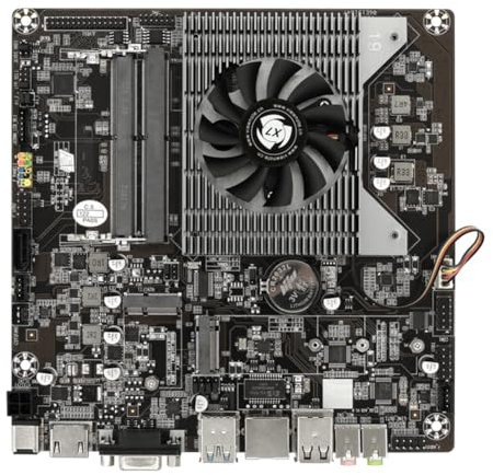 Booso N5095 Thin ITX Motherboard DOR4 16G Quad Core Office Home Computer Mini Host Motherboard Industrial Control Motherboard