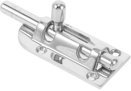 TINEASUR 1 Set Bulloni Di Chiusura Della Porta Della Barca Bullone Scorrevole Chiavistello Serrature Per La Casa Serrature Per Porte Interne Serrature Scorrevoli Chiusura A Scatto In