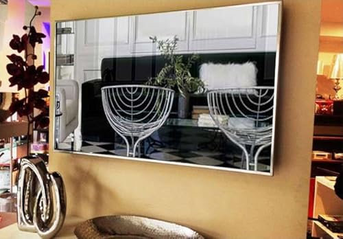 Tv a Specchio 50 4K Qled Smart Wifi. Quando il televisore e spento l’unica cosa visibile e uno Specchio. UNICO MODELLO TV A SPECCHIO AL MONDO Ideato per integrarsi armoniosamente nel tuo ambiente.