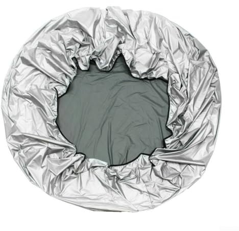 Housse de protection étanche pour spa rond avec auvent pour protection contre la poussière et utilisation en extérieur (215 x 70 cm)