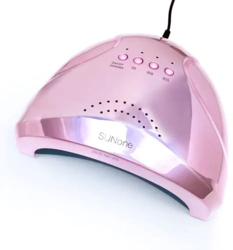 iNails Lampada UV A Led Da 48W BOREALE Per Ricostruzioni Unghie Mani E Piedi Fornetto Nail Art modello sun one ROSA
