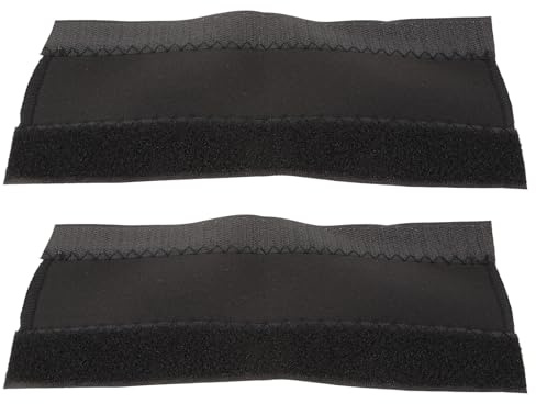 ORFOFE Bike Chain Guard Protective Cover 2pcs Black TPU Sturdy Anti-Chafing Cycling Accessory for Mountain and Road Bikes Frame Chain Stay Protection