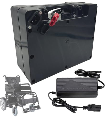 SSCYHT Batería Litio 24 V 20 Ah 15 Ah 10 Ah Batería Recargable 12 Ah Baterías de Iones de Litio 24 V Baterías Silla Ruedas para Motor 200 W a 850 W con Cargador y BMS,24v30ah Anderson