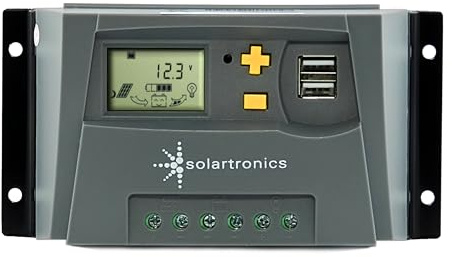 solartronics Laderegler G 12V/24V gelb 10A 20A 30A 40A 50A Photovoltaik Solarladeregler Solar PV (10A)