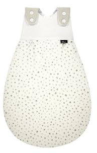 Alvi Baby-Mäxchen Außensack Bio-Baumwolle | Baby Schlafsack mit 2.5 TOG aus Bio-Baumwolle für Sommer und Winter als Ganzjahresschlafsack für Kleinkinder