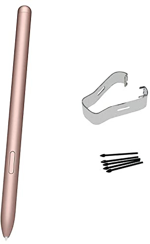 Galaxy Tab S7 FE Ersatz Stift für Samsung Galaxy Tab S7 FE S Pen(EJ-PT730), für Samsung Tab S7/S7 FE Tablet Alle Versionen (SM-T730, SM-T733, SM-T736B), Stift+ Spitzen/Federn (Mystisches Pink)