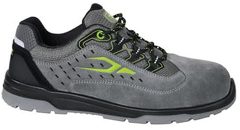 BETA 7317NA 39 - Scarpe in Pelle Scamosciata Traforata con Supporto di stabilità al Tallone