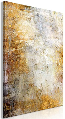 murando - Akustikbild Abstrakt Bilder Hochleistungsschallabsorber Schallschutz Leinwand Akustikdämmung 1 tlg Wandbild Raumakustik Schalldämmung Hintergrund beige braun f-A-10076-b-a