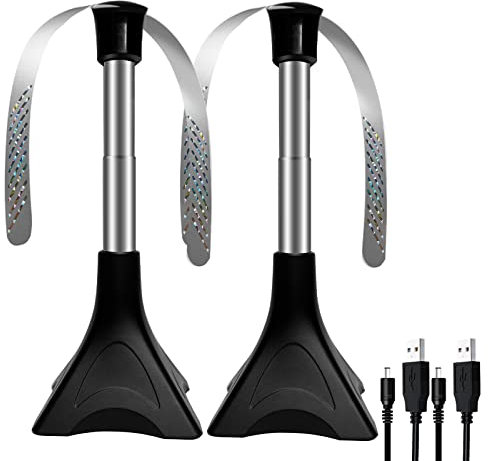 2 PCS Repellente per Mosche, Ventilatore Repellente per Zanzare, Ventilatore per Scacciare le Mosche, Protezione Contro Mosche, Tiene Le Mosche Lontano da Cibo