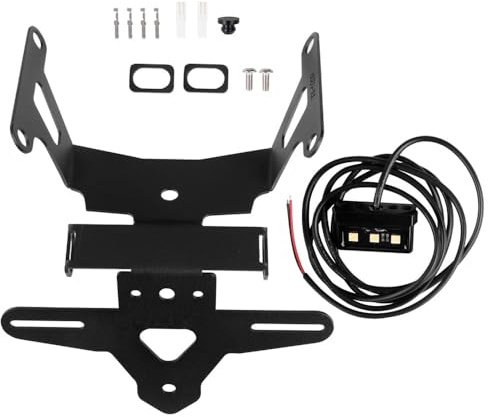 MHYSA Motorrad Kurzes Kennzeichenhalter Halterung kompatibel mit für Honda CB650R CBR650 CBR 650R 2019-2023,2021-2023