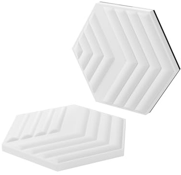 Elgato Wave Panels Starter Set (Weiss) - Schalldämmende Module, Dual-Density-Schaumstoff, einzigartige EasyClick-Rahmen, modularer Aufbau, einfaches Anbringen und Entfernen