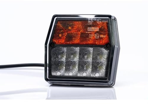 OC-PRO - Lote de 2 luces LED de posición y giro para tractor/motor