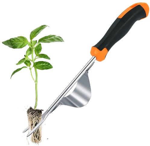 YIZHIXIANGQ Désherbeur Manuel, Arrache Racine, Désherbeur à Main, Outil de Désherbage Manuel, Arrache Racine Manuel, Convient pour Eliminer Les Mauvaises Herbes des Jardins/Potagers/Paysages (B)