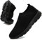 Zapatos Hombre Running Deportivas Zapatos Casual Gimnasio Tenis Negras Sneakers Cómodos Ligeros Transpirables Zapatillas para Andar 42