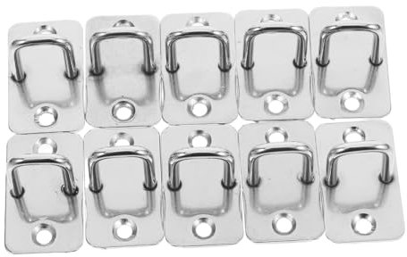 Zerodeko 10pcs Invisible Drawer Locks Electric Locks for Storage Cabinets Door Hooks
