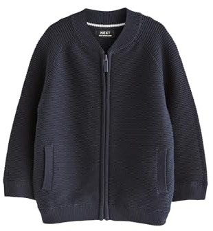 NEXT Jungen Standard Bomberjacke mit durchgehendem Reißverschluss 62-122
